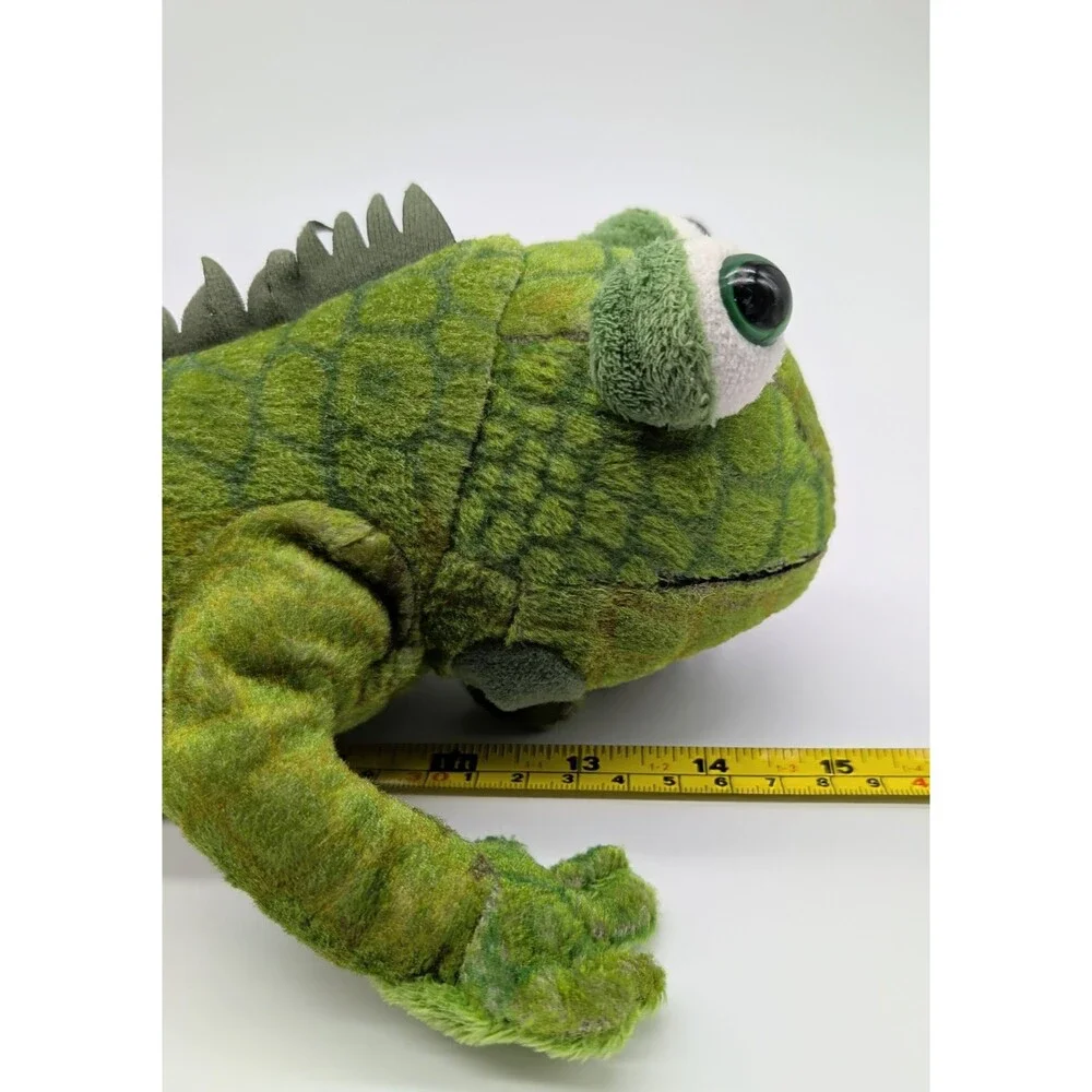 Ganz Webkinz Green Iguana Lizard Reptile Plush Stuffed Animal Toy 15